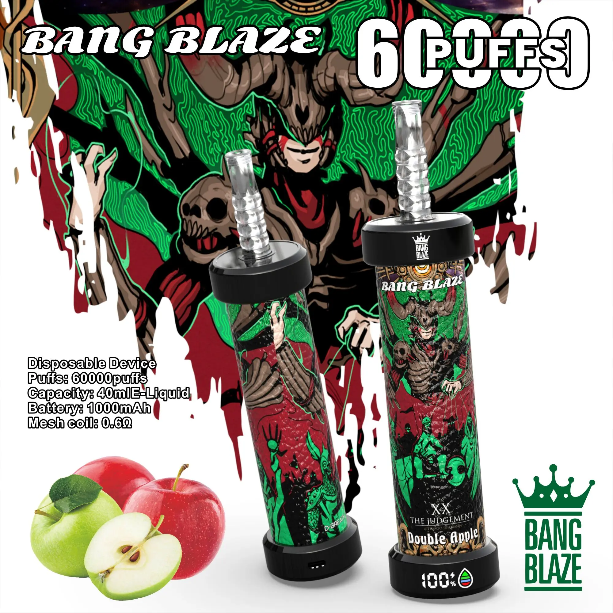 Bang Blaze 60k 60000 Puffs Latest Original LCD Display Disposable Vape Pen - Image 16