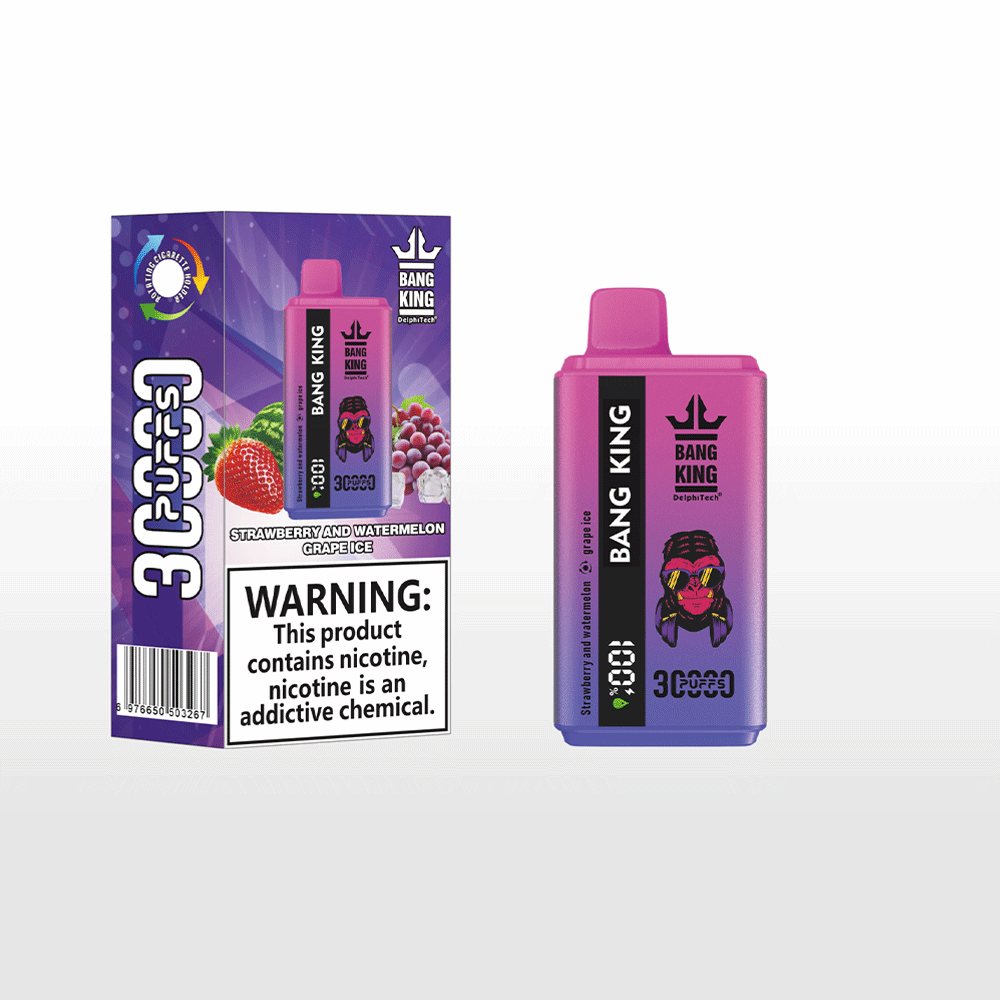 Bang 30000 30k Puffs 0% 2% 3% 5% Nicotine Double Taste LCD Display Disposable Vape - Image 13