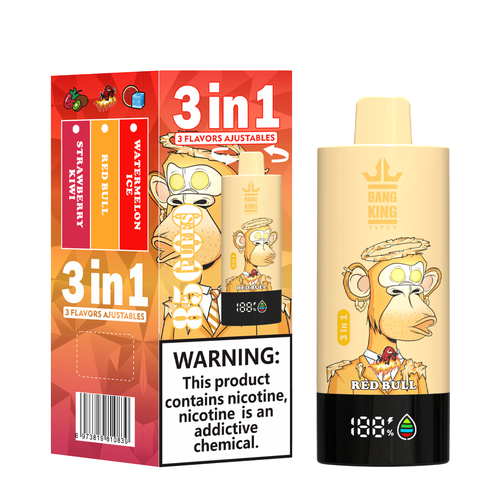 Bang King 85000 85k Puffs 3 in 1 Flavors Newest Original Rechargeable LCD Display Disposable Vape - Image 6