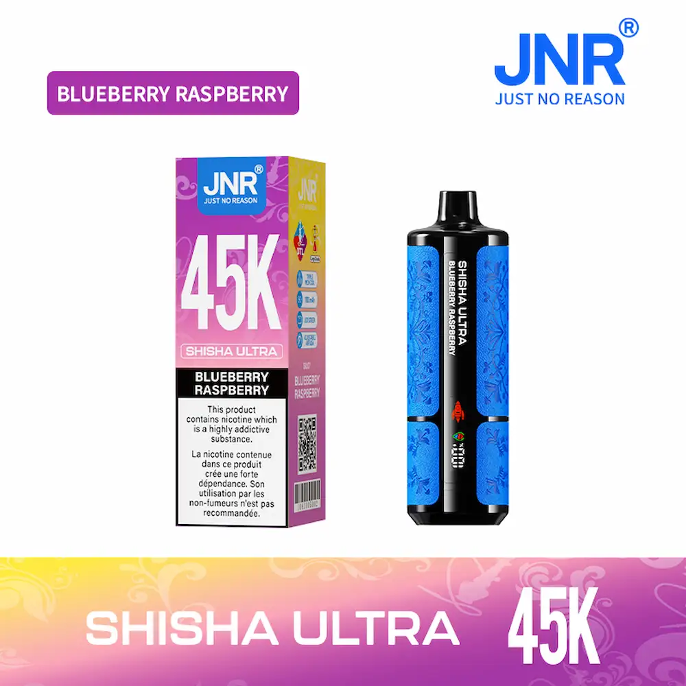 JNR SHISHA ULTRA 45000 45K Puffs Disposable Vape - Image 7