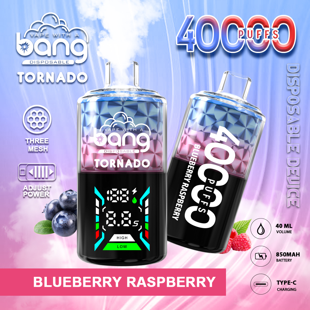 Bang Tornado 40000 40K Puffs Large Smoke LED Display Disposable Vape - Image 19