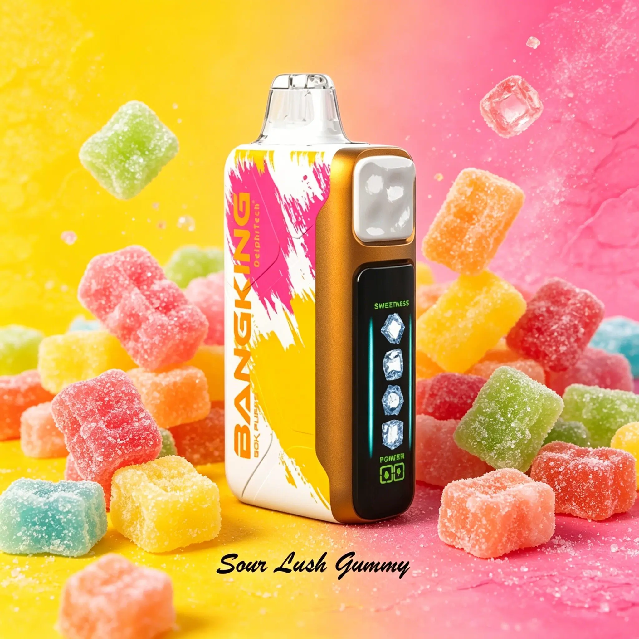 Bang King Ice Cool 60000 60K Puffs Adjustable Ice Level LED Display Disposable Vape Japan warehouse - Image 14