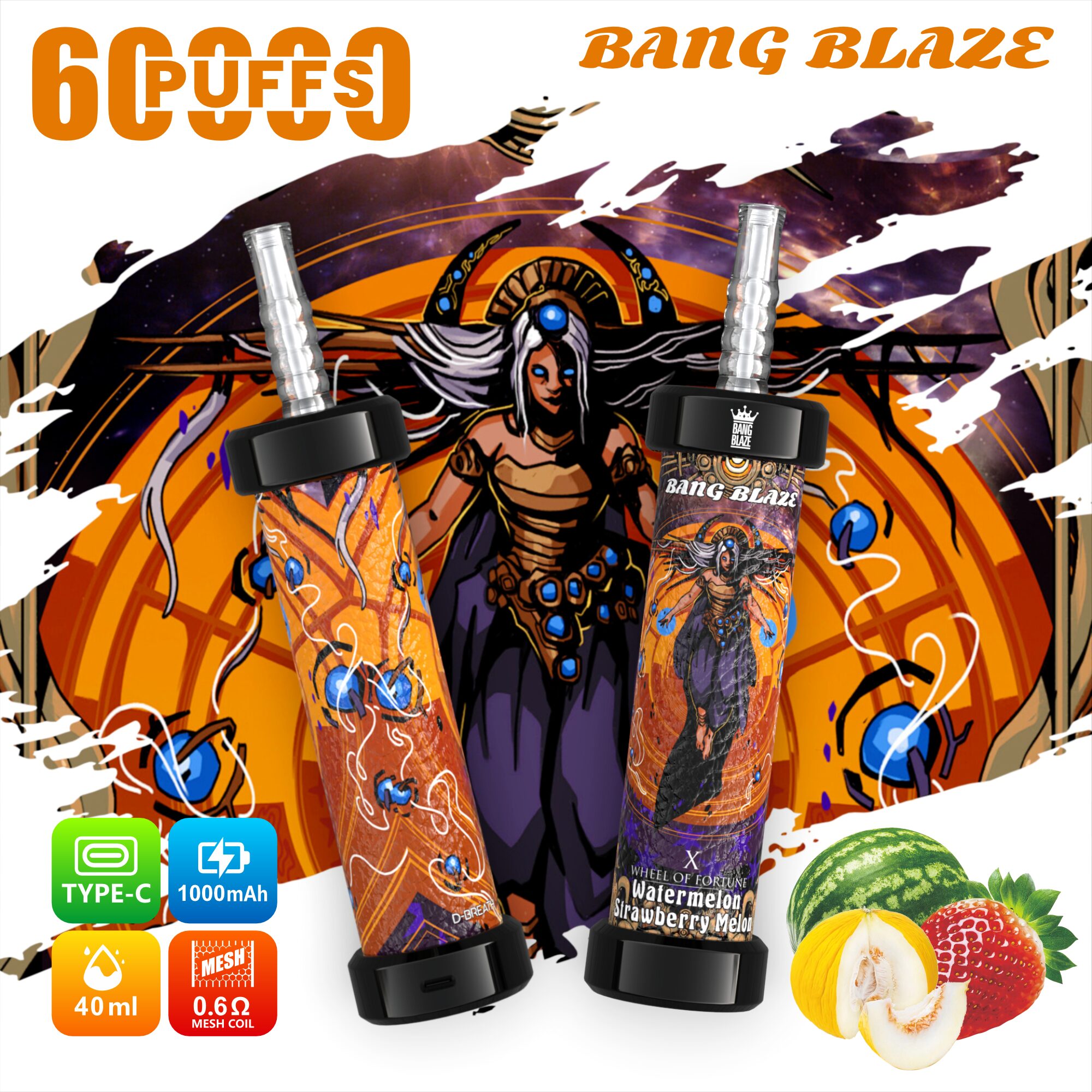 Bang Blaze 60k 60000 Puffs Latest Original LCD Display Disposable Vape Pen - Image 5
