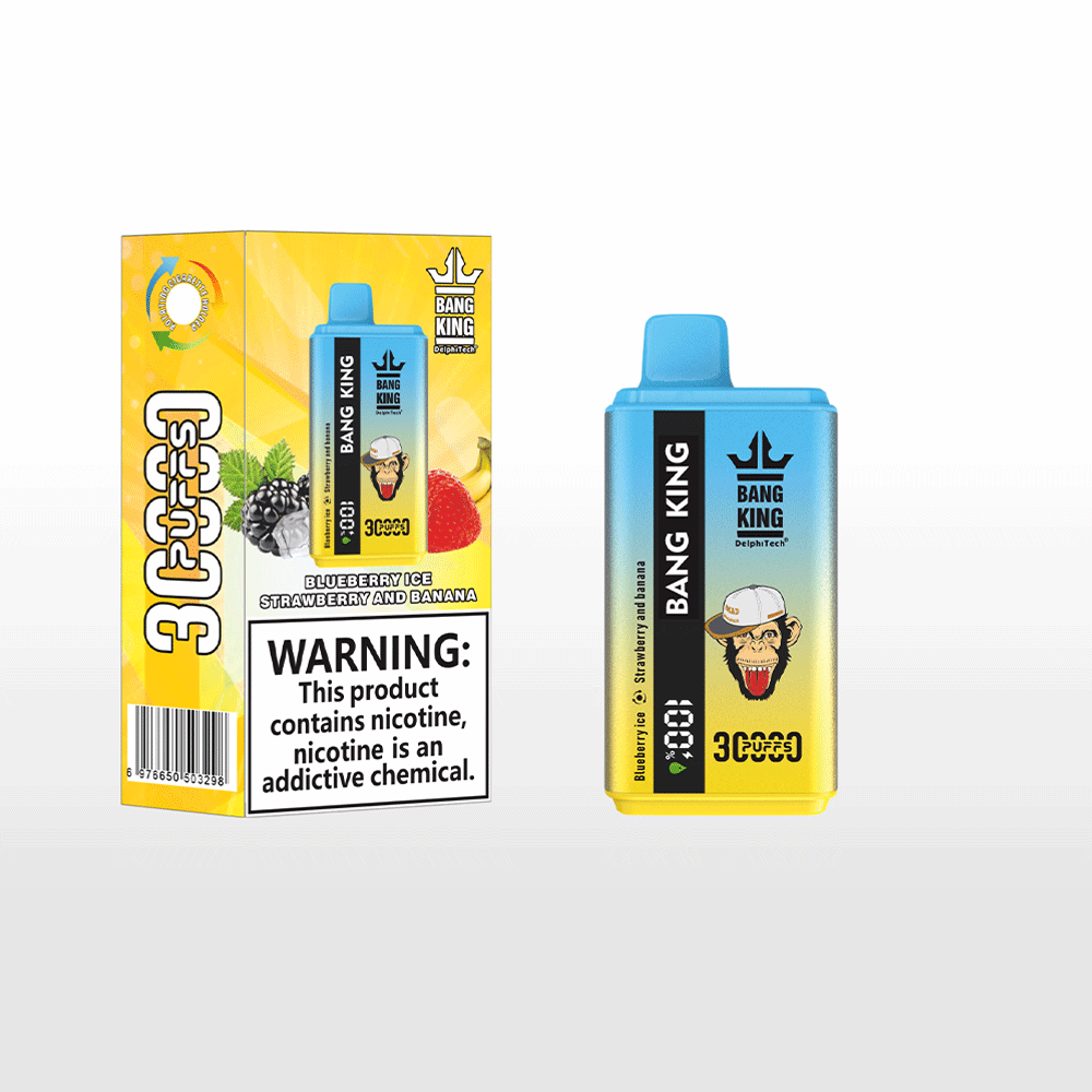 Bang 30000 30k Puffs 0% 2% 3% 5% Nicotine Double Taste LCD Display Disposable Vape - Image 24
