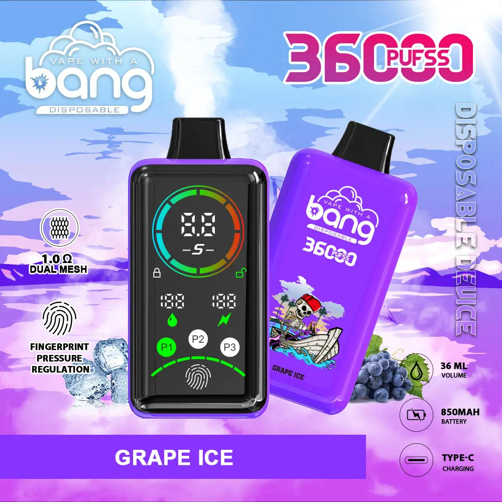 Bang 36000 Power Advanced Fingerprint Power Regulation 36K Puffs Disposable Vape - Image 20
