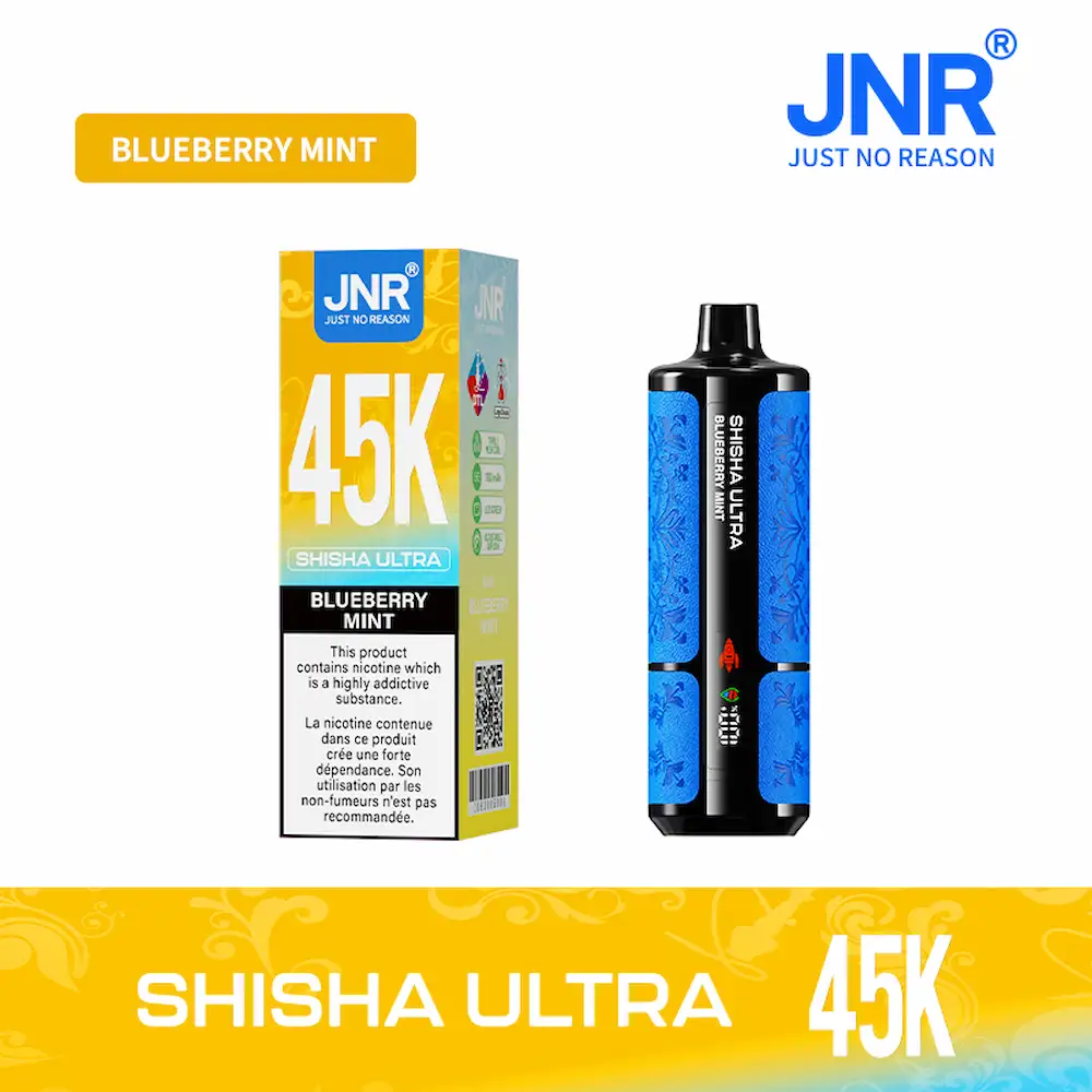 JNR SHISHA ULTRA 45000 45K Puffs Disposable Vape - Image 6