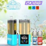 Bang 60K 60000 Puffs Dual Flavors Rechargeable Original Refillable Oil Vape