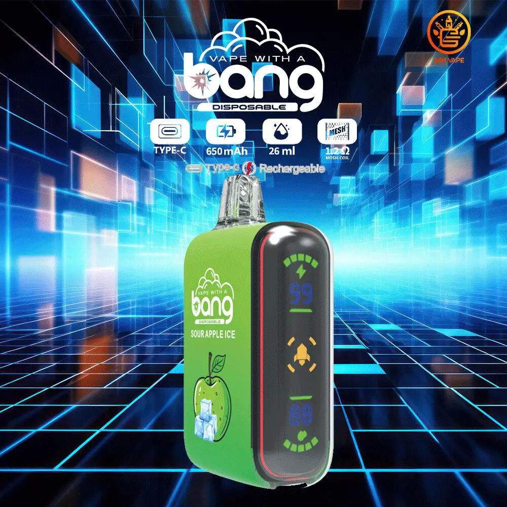 Bang Rocket 18000 Puffs Dual Mesh Disposable Vape Electronic Cigarette Pod - Image 16