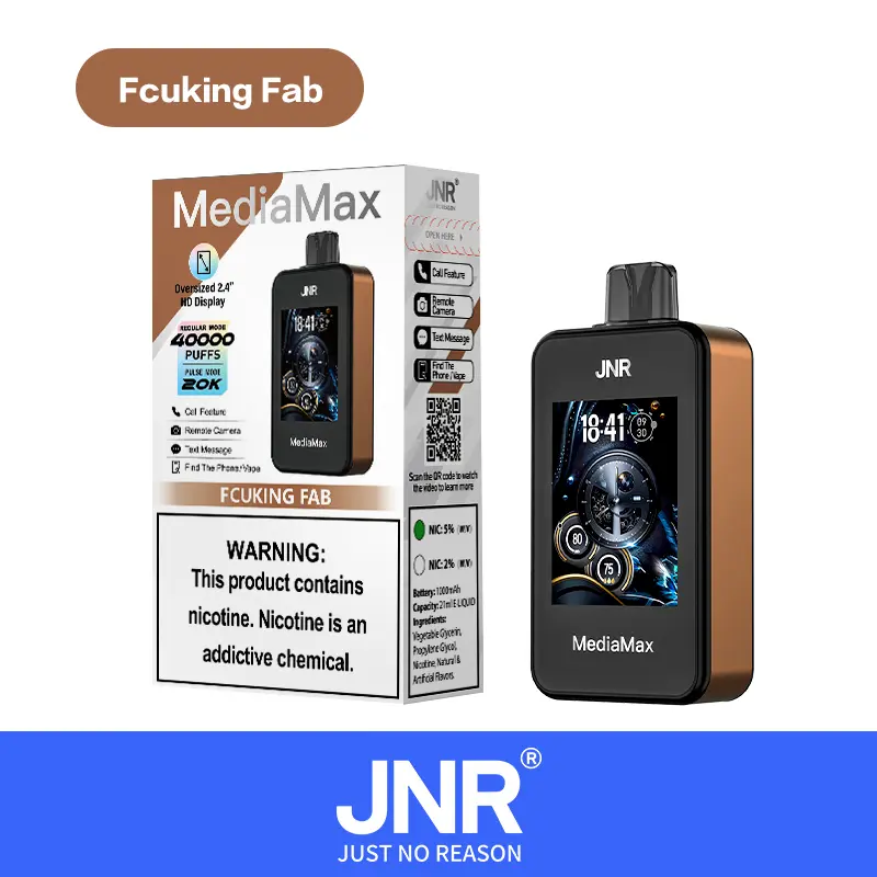 JNR Media Max 40000 40K Puffs Original Intelligent Disposable Vape - Image 20