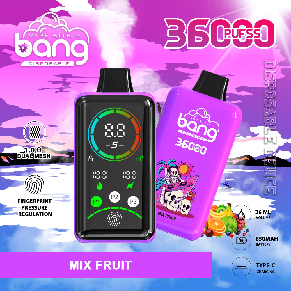 Bang 36000 Power Advanced Fingerprint Power Regulation 36K Puffs Disposable Vape - Image 17