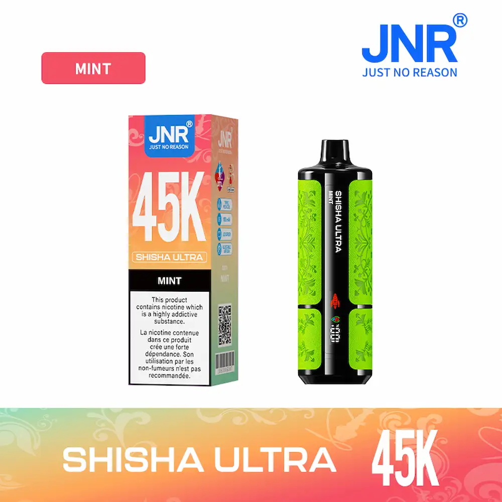 JNR SHISHA ULTRA 45000 45K Puffs Disposable Vape - Image 2