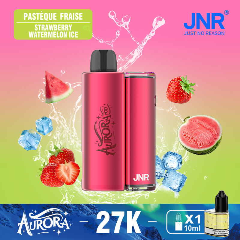 JNR Aurora 27K 27000 Puffs 2+10ml Replaceable Pod Kit Refillable Original Disposable Vape - Image 27