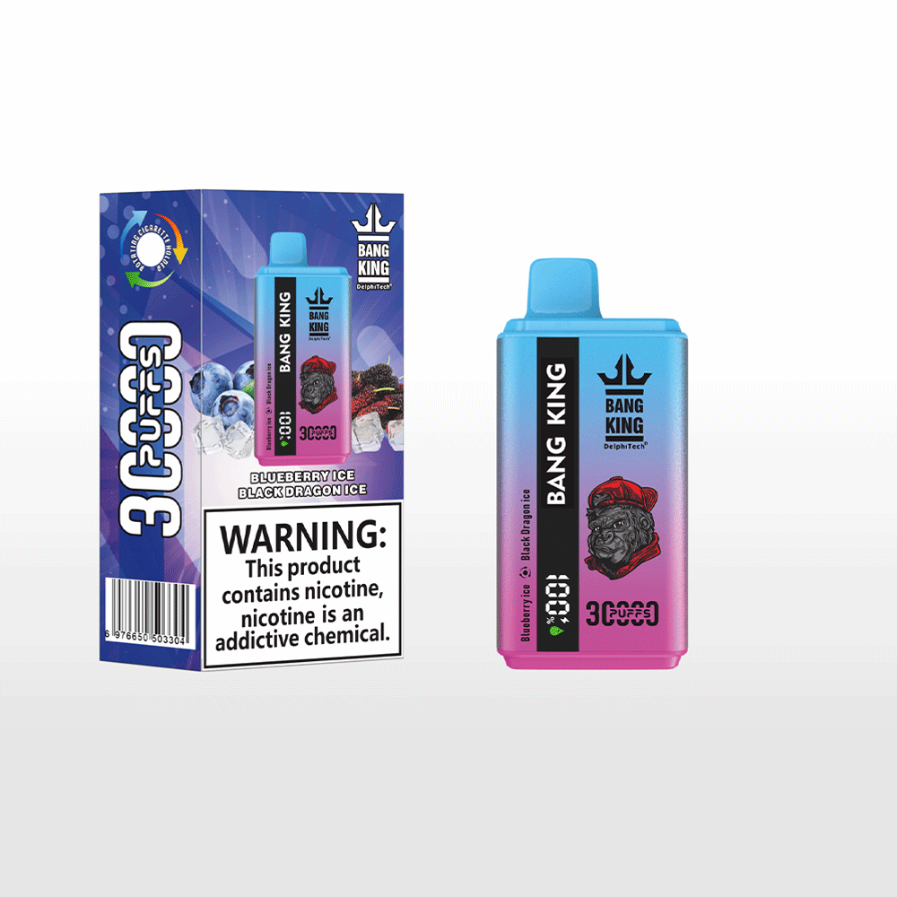 Bang 30000 30k Puffs 0% 2% 3% 5% Nicotine Double Taste LCD Display Disposable Vape - Image 25