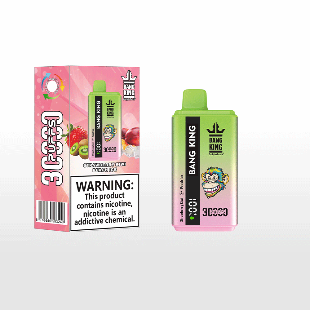 Bang 30000 30k Puffs 0% 2% 3% 5% Nicotine Double Taste LCD Display Disposable Vape - Image 12