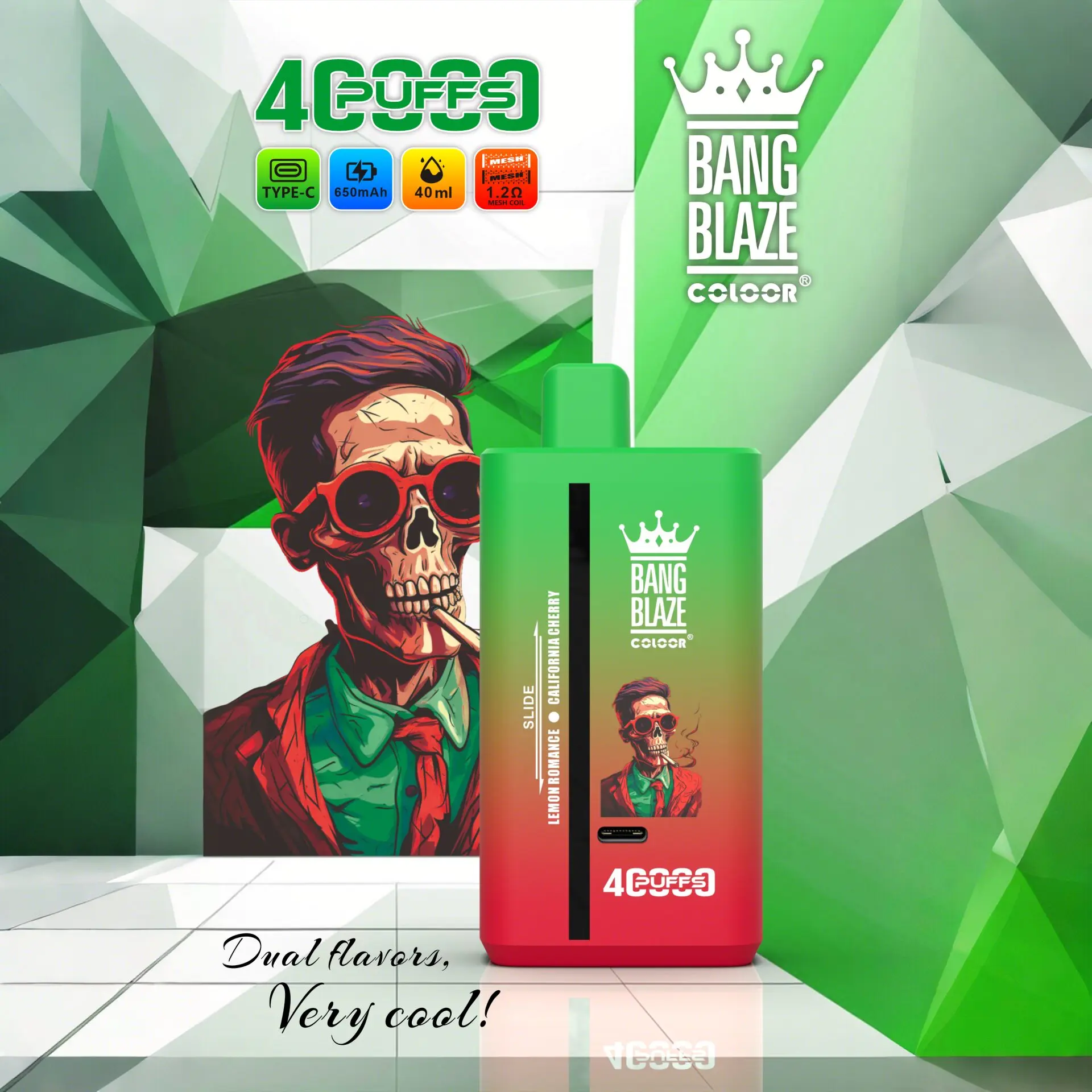 Bang Blaze 40000 40K Puffs 2% 3% 5% Nicotine Double Taste Disposable Vape - Image 28
