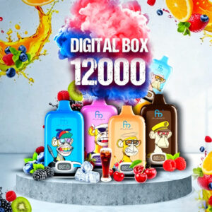Fumot Tornado Digital Box 12K – Disposable Vape with 50+ Flavors