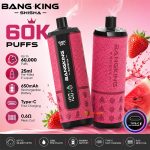 Bang King Shisha 60000 60K Puffs LED Display Disposable DTL Vape Pen