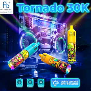 Fumot Tornado 30K • 30,000 Puffs • Dual Mesh Coil • Intense Flavors 💨