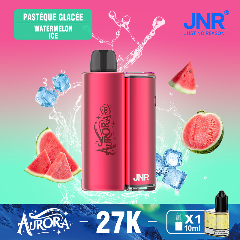 JNR Aurora 27K 27000 Puffs 2+10ml Replaceable Pod Kit Refillable Original Disposable Vape - Image 33