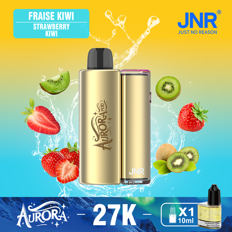 JNR Aurora 27K 27000 Puffs 2+10ml Replaceable Pod Kit Refillable Original Disposable Vape - Image 23