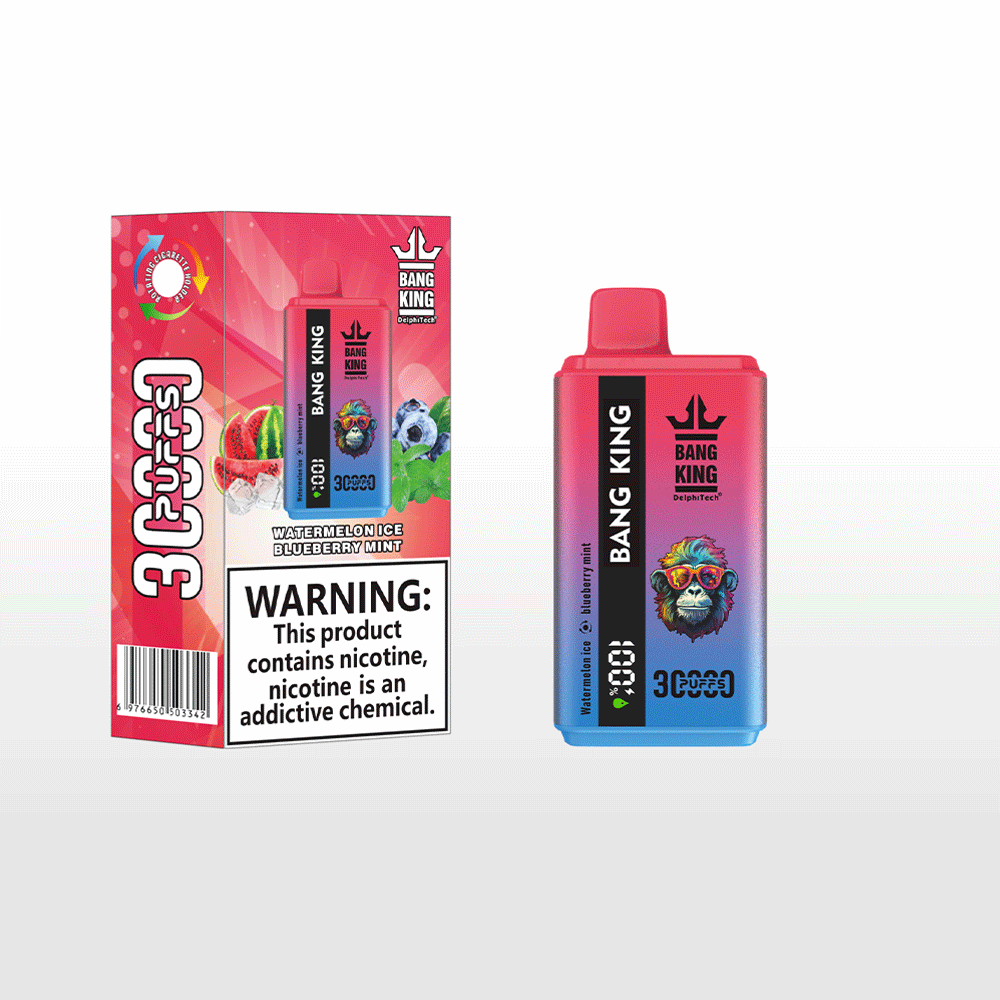 Bang 30000 30k Puffs 0% 2% 3% 5% Nicotine Double Taste LCD Display Disposable Vape - Image 5