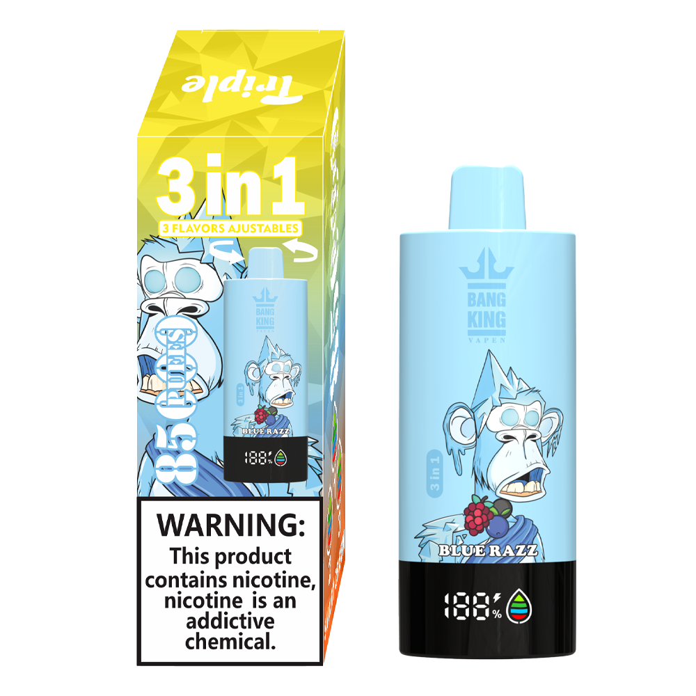 Bang King 85000 85k Puffs 3 in 1 Flavors Newest Original Rechargeable LCD Display Disposable Vape - Image 18