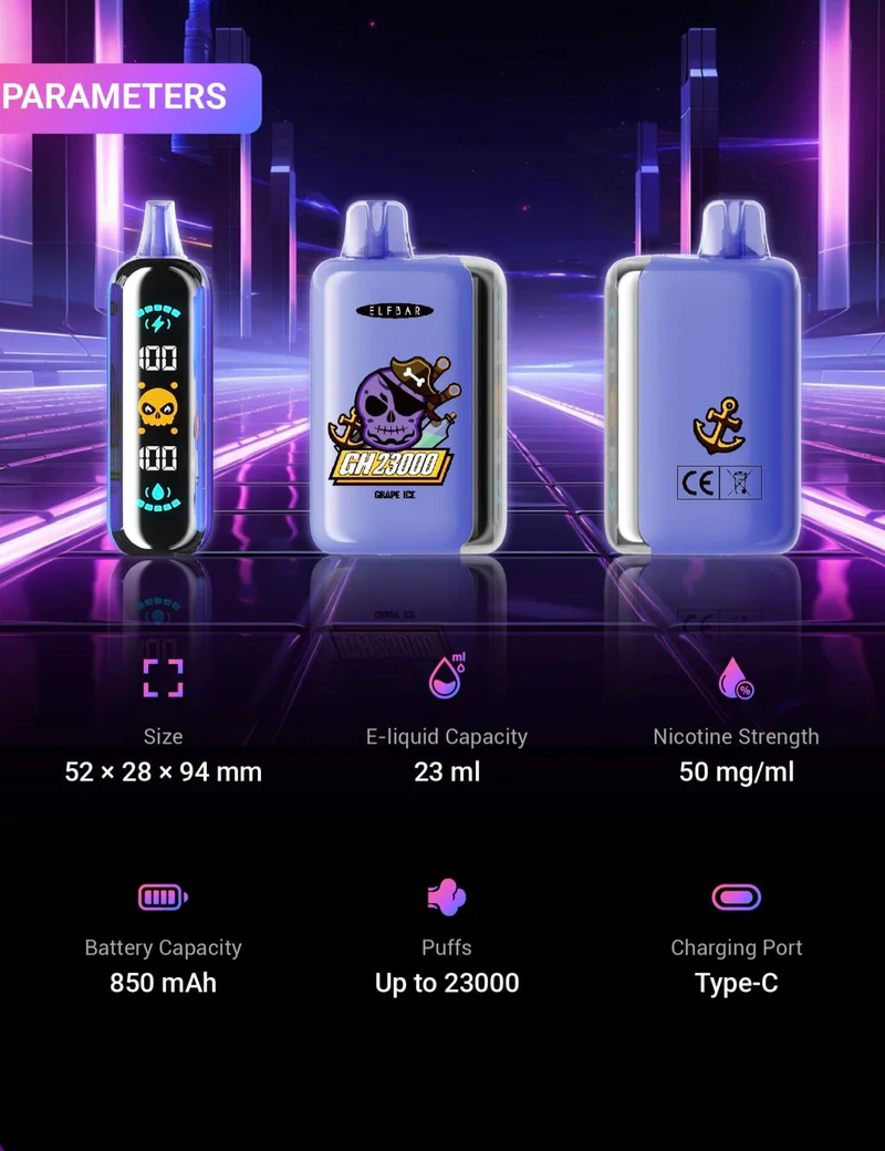 Elf Bar GH23000 Disposable Vape - Image 3