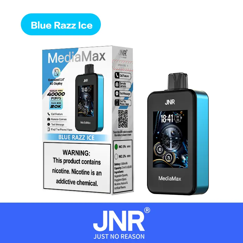 JNR Media Max 40000 40K Puffs Original Intelligent Disposable Vape - Image 26