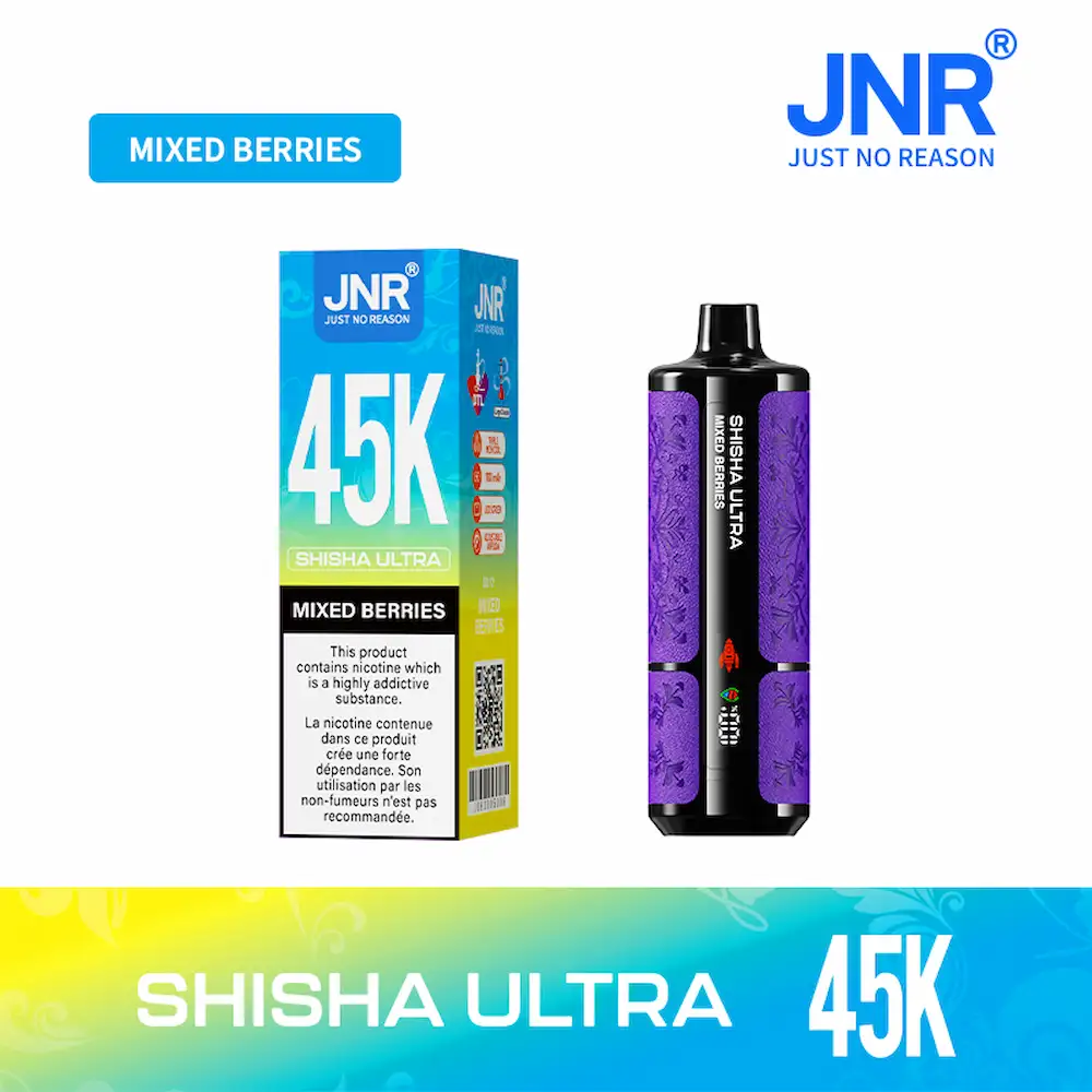 JNR SHISHA ULTRA 45000 45K Puffs Disposable Vape - Image 11