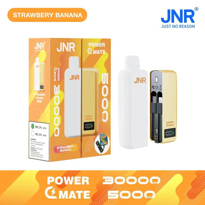 JNR Power Mate 30000 Puffs Smart Screen 5000mAh Power Bank Disposable Vape - Image 13