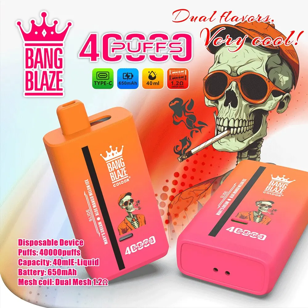 Bang Blaze 40000 40K Puffs 2% 3% 5% Nicotine Double Taste Disposable Vape - Image 2