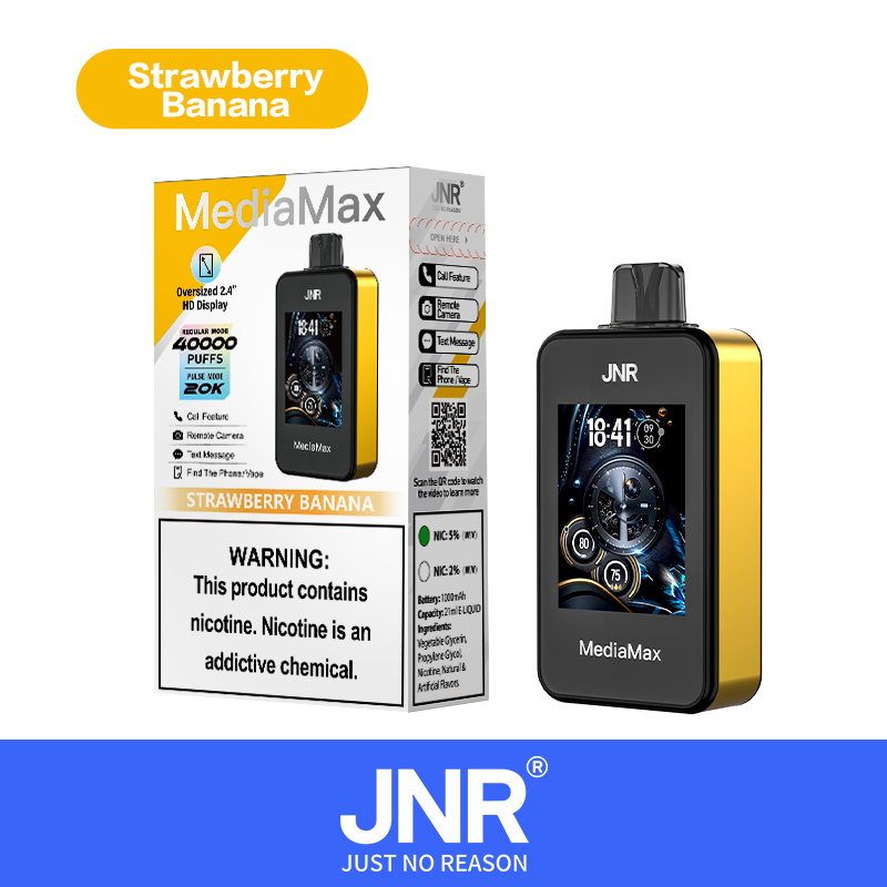 JNR Media Max 40000 40K Puffs Original Intelligent Disposable Vape - Image 11