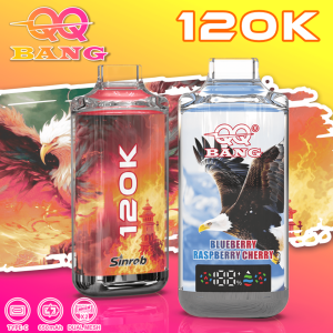 QQ Bang 120K Crystal Disposable Vape – 120,000 Puffs Multi-Flavor Long-Lasting Device  - BangVapes