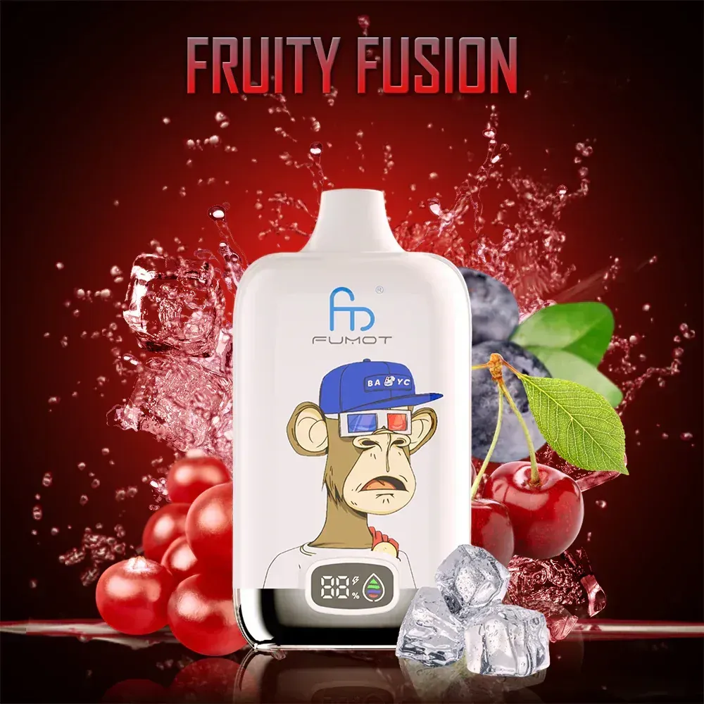 Fumot Tornado Digital Box 12K – Disposable Vape with 50+ Flavors - Image 12