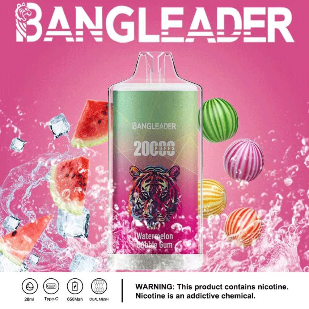 Bang Leader 20000 Puffs Disposable Vape 28ml 0-5% Nicotine LED Digital Display - Image 4