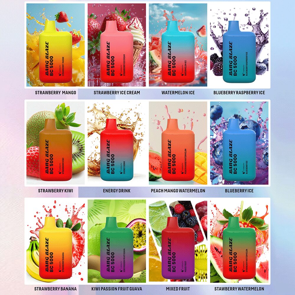 Bang Blaze BC5000 5K Puffs 2% 3% 5% Disposable Vape - Image 3