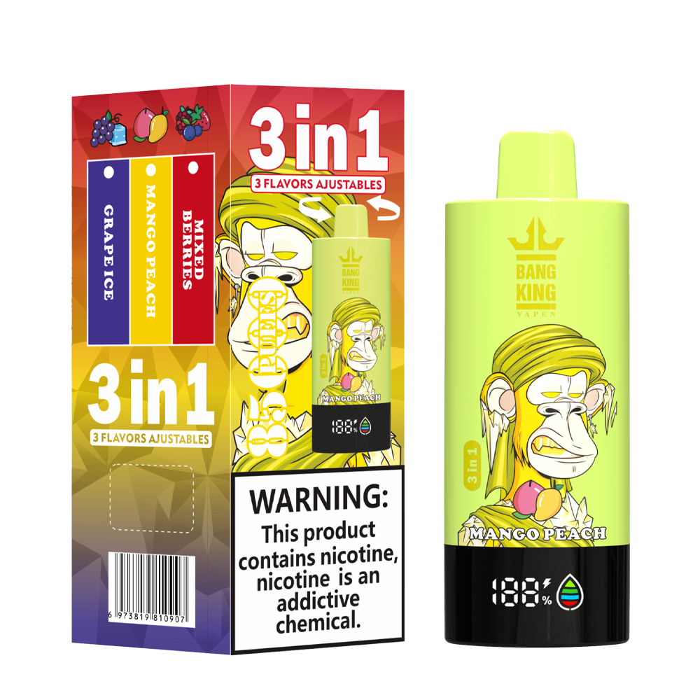 Bang King 85000 85k Puffs 3 in 1 Flavors Newest Original Rechargeable LCD Display Disposable Vape - Image 23