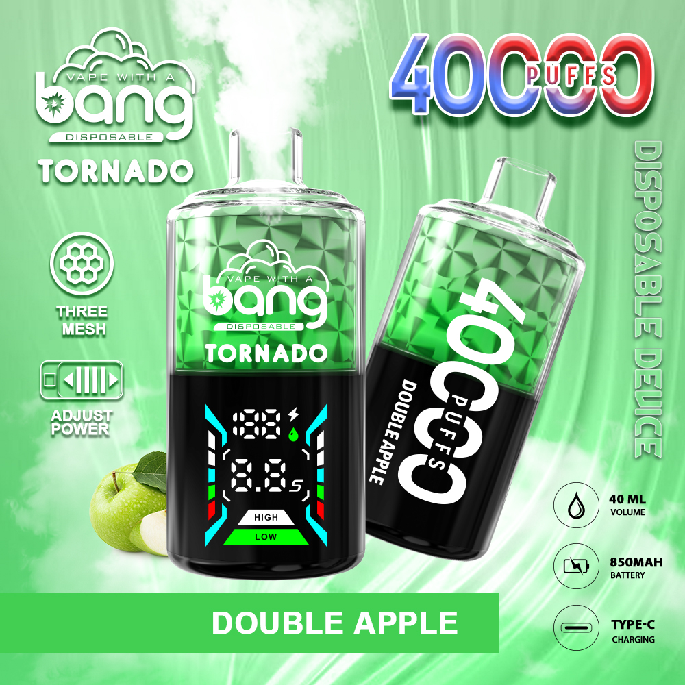 Bang Tornado 40000 40K Puffs Large Smoke LED Display Disposable Vape - Image 17