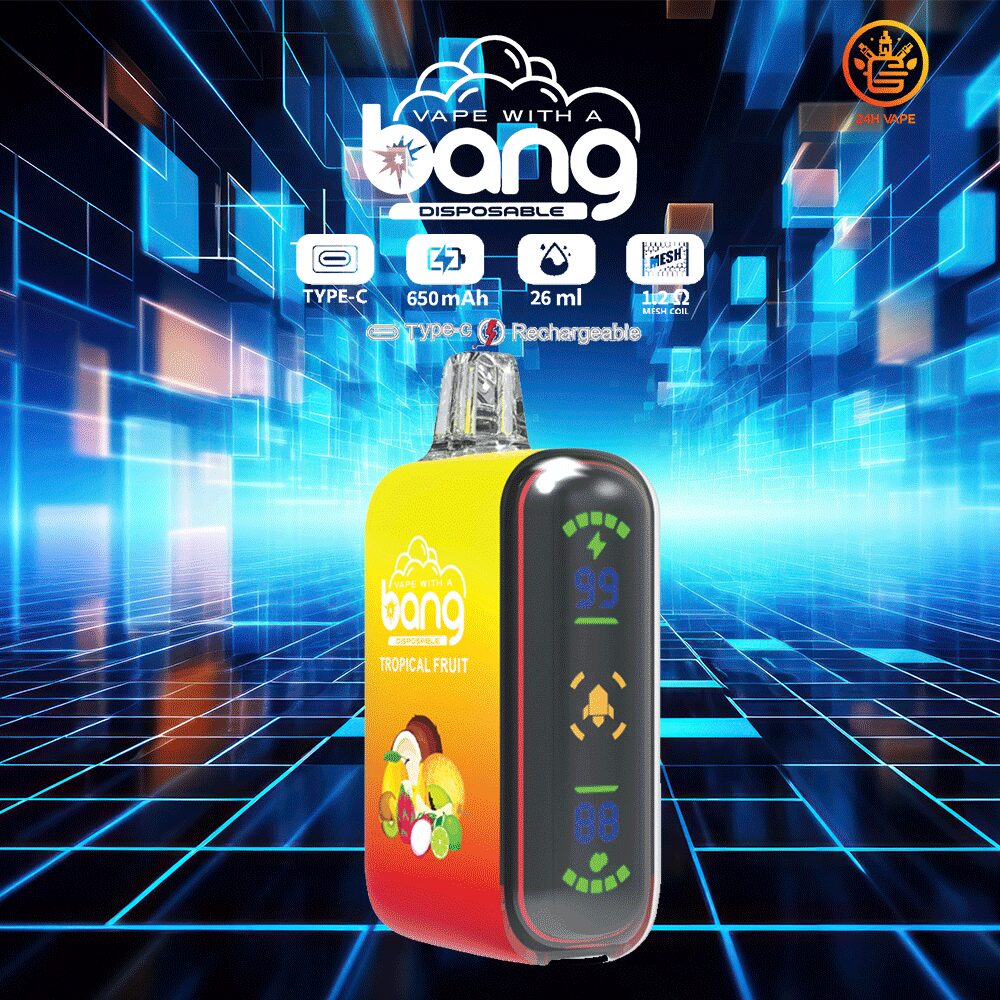 Bang Rocket 18000 Puffs Dual Mesh Disposable Vape Electronic Cigarette Pod - Image 9