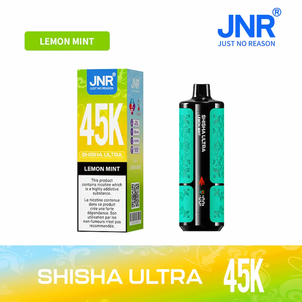 JNR SHISHA ULTRA 45000 45K Puffs Disposable Vape - Image 8
