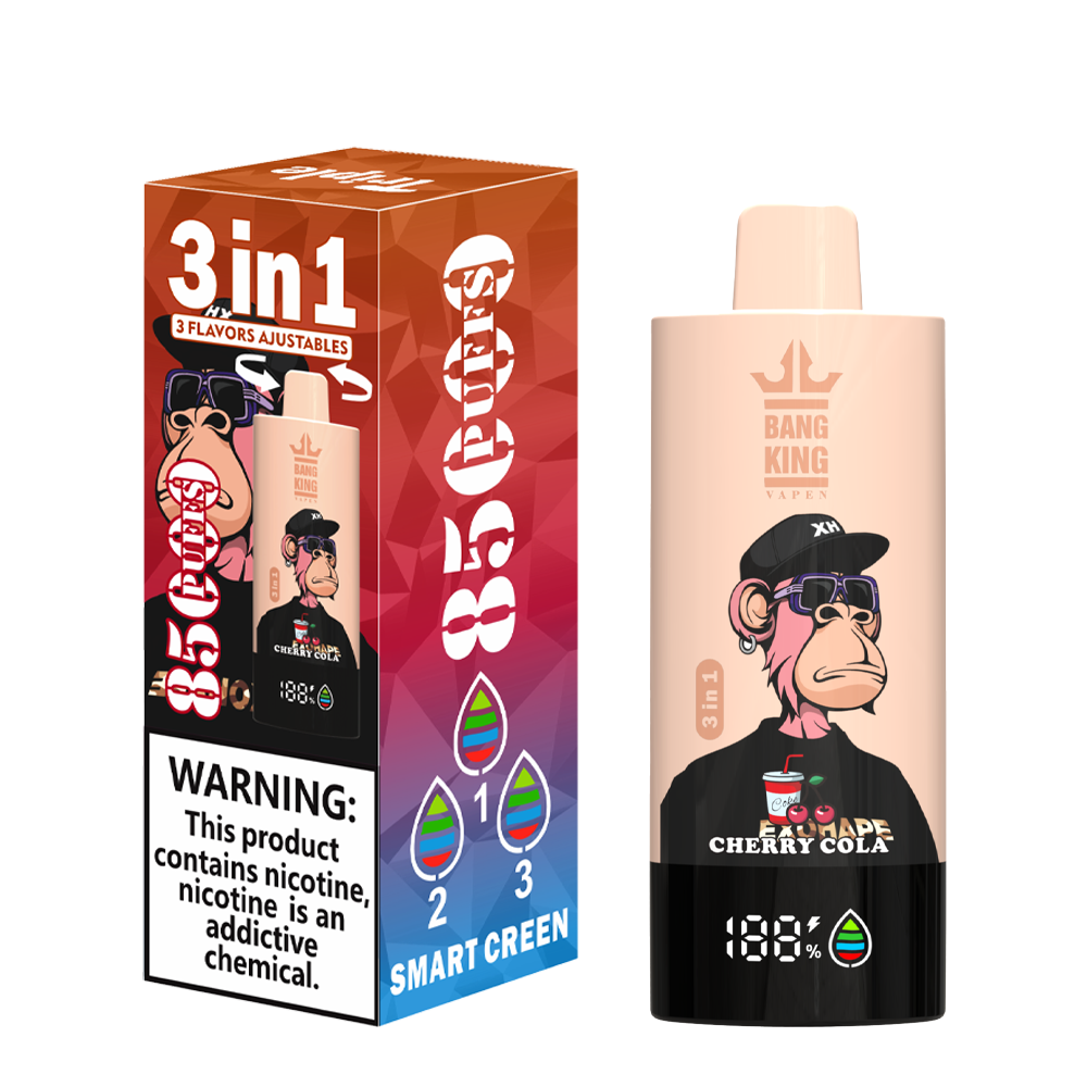 Bang King 85000 85k Puffs 3 in 1 Flavors Newest Original Rechargeable LCD Display Disposable Vape - Image 22