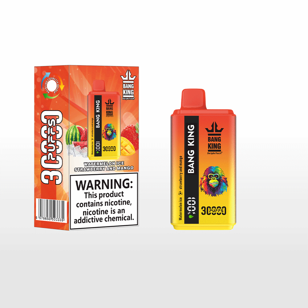 Bang 30000 30k Puffs 0% 2% 3% 5% Nicotine Double Taste LCD Display Disposable Vape - Image 4
