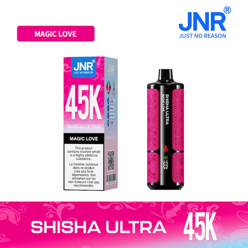 JNR SHISHA ULTRA 45000 45K Puffs Disposable Vape - Image 5